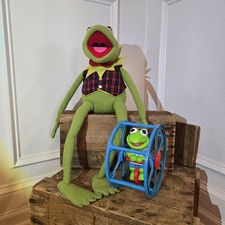 Vintage Jim Henson Kermit The Frog Muppet Toys Set Of 2 Timeless