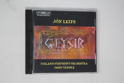 Jon Leifs Geysir and Other Orchestral Works CD Iceland Symphony