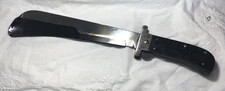 WWII Pilot Machete Knife Cattaraugus U.S.A. Very RARE! Complete + In Great Cond!