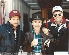 NASCAR RICHARD CHILDRESS HAND SIGNED AUTHENTIC 8X10 PHOTO W/COA DALE EARNHARDT