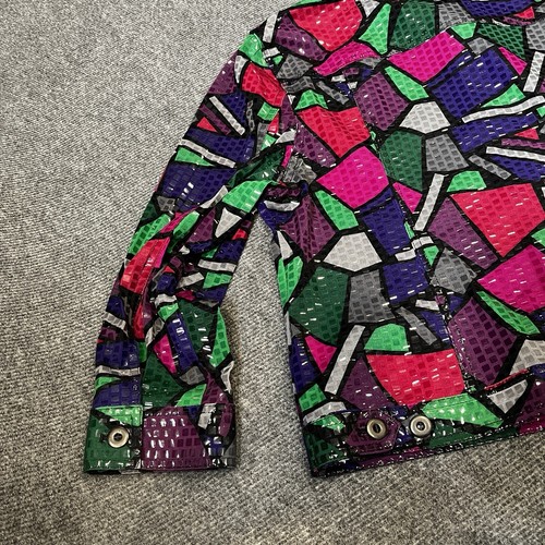 Ruby Rd. Jacket Women's Shiny Multi-Color Stretch Jean-Style Shimmery Size 16 - Picture 15 of 18