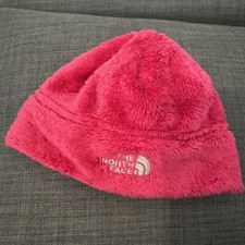 The North Face Girls Beanie Soft Cozy Warm Winter Hat Hot Pink Size Small