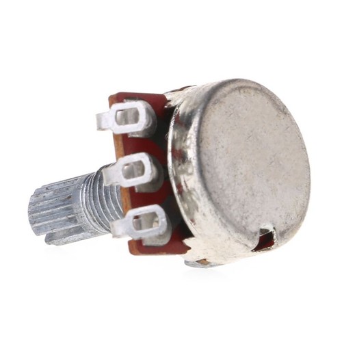 1/5Pcs A25K Electric Bass Guitar Potentiometer Pot Effect Pedal Shaft Parts 18mm - Picture 6 of 7
