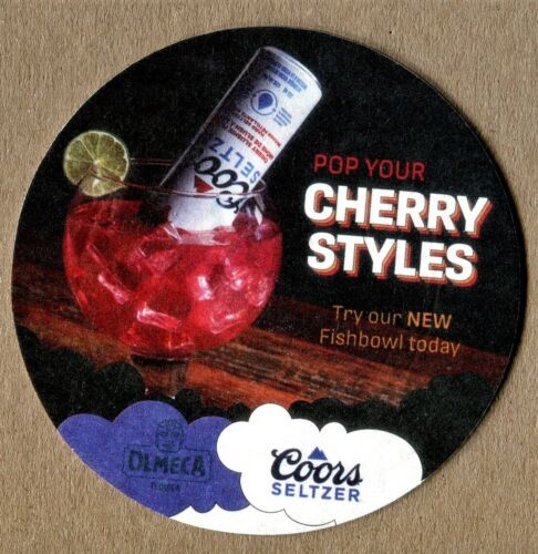 COORS SELTZER spielen Patio Roulette bei JACK ASTOR'S BIERMATTE UNTERSETZER SOUS-BOCK - Bild 2 von 3