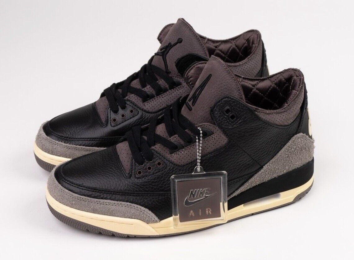A MA MANIERE X AIR JORDAN 3 “BLACK” SET TO RELEASE AUGUST A MA MANIERE X AIR JORDAN 3 “BLACK” SET TO RELEASE AUGUST