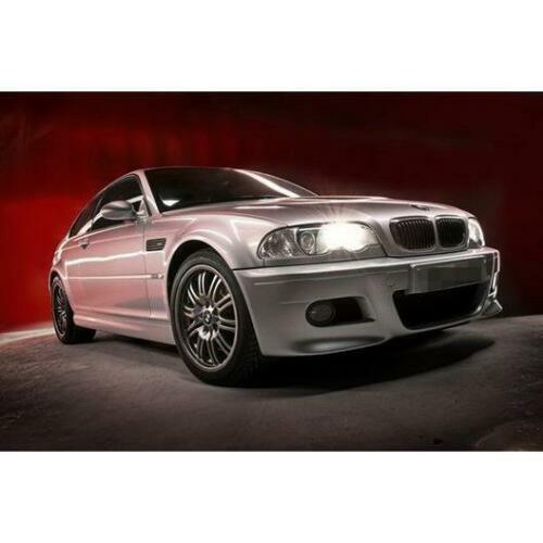 For BMW E46 325i 328i M3 H7 White 6000K LED High Low Beam Headlight DRL Bulbs 2x - Picture 8 of 10