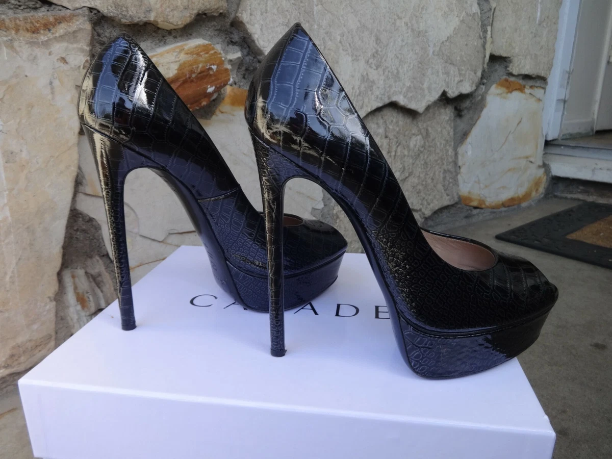 Casadei hotsell platform heels