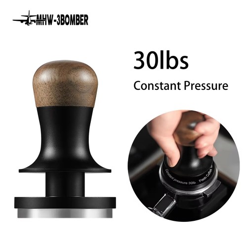 51mm 53mm 58mm Tamper do kawy Espresso Płaski ze skalibrowanym ze sprężyną - Zdjęcie 1 z 24