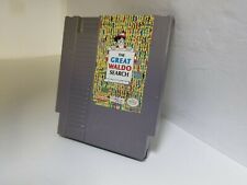 THE GREAT WALDO SEARCH Nintendo Cartridge Only Cleaned +Tested Works GREAT K38