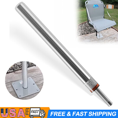 SP-2164 Lock'N-Pin 3/4'' Boat Seat Pin Post Non-Threaded for Fishing, Pontoon