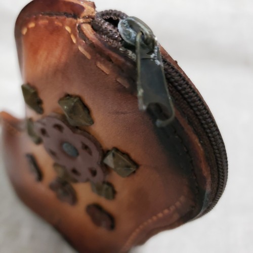 Genuine Leather Boot Change Wallet, Purse - Picture 8 of 12