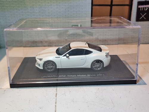 Subaru BRZ 1:43 Scale Model 2011 White Toyota GT86 Ebbro Diecast Car - Picture 10 of 14