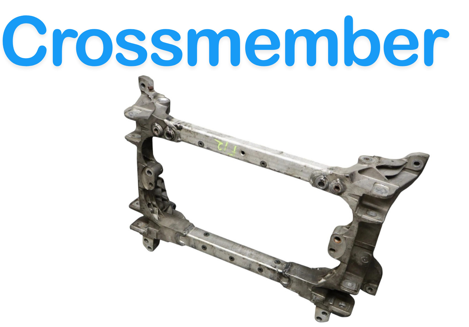 14-19 Maserati Ghibli Front Engine Suspension Subframe Cradle Crossmember OEM