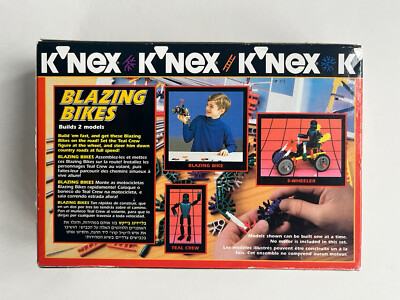 K'Nex Vintage Sealed Blazing Bikes w/ Bonus Figure 1997 10815 136