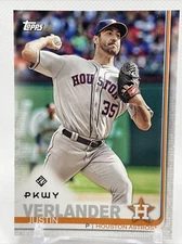 2019 Topps x Parkway JUSTIN VERLANDER Promo Variation  #PKWY-15 SP