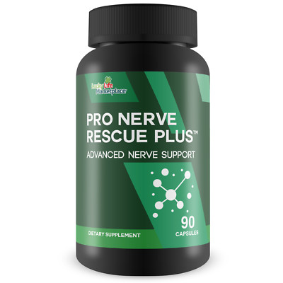 Pro Nerve Rescue Plus - Advanced Nerve Support Supplement - Promote Nerve Health