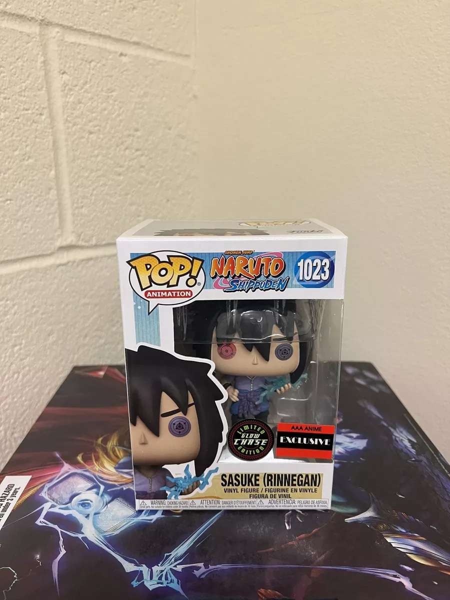 NARUTO SASUKE RINNEGAN AAA ANIME EXCLUSIVE FUNKO POP #1023 IN