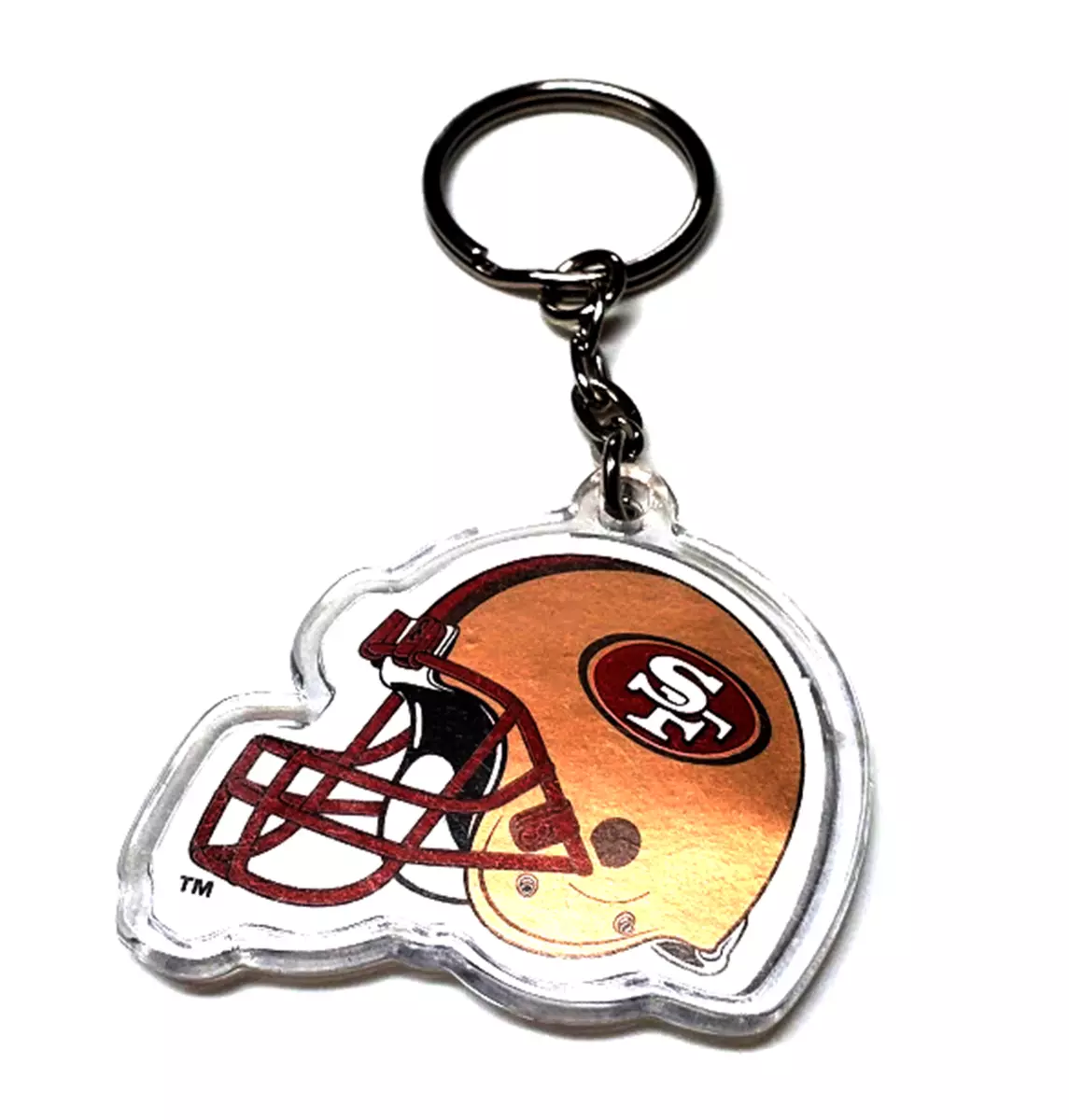 SAN FRANCISCO 49ERS NFL FOOTBALL KEYCHAIN BACKPACK PULL LICENSED