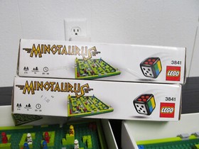 Lego 3841 Minotaurus Game ( Lot Of 2 ) With Original Boxes
