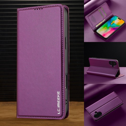 For iPhone 16 Plus 15 Pro 14 13 12 11 Flip Leather Wallet Magnetic Phone Case - 第 11/45 張圖片