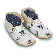 Plains Hard Sole Moccasin Kit - Smoked German...