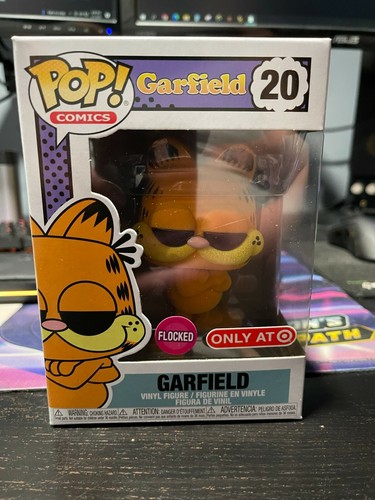 FUNKO POP COMICS GARFIELD FLOCKED # 20 