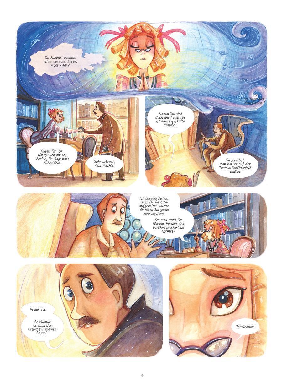Thumbnail - Enola Holmes (comic). Band 2 | Serena Blasco (u. A.) | Buch | 64 S. |