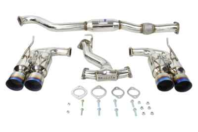Invidia HS08ST5GM4ST Gemini R400 Cat-Back Exhaust for 08-14 Subaru