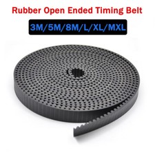 3M/5M/8M/L/XL/MXL Type Rubber Open End Timing Belt For 6/10/15/20/25/30mm Width