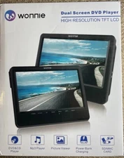 Wonnie A-1012 10.5" Dual Screen DVD Player