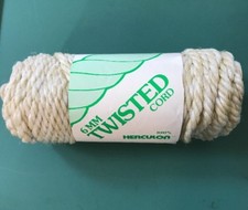 50 Yard 6mm Skein Wenco Herculon Macrame Cord NOS Made In USA Dream Catchers