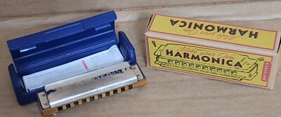 Lot M. Hohner Marine Band Harmonica And Make Your Own Kit 