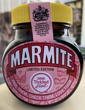 Marmite Limited Edition Tickled Pink  supporting the research of breast cancer 