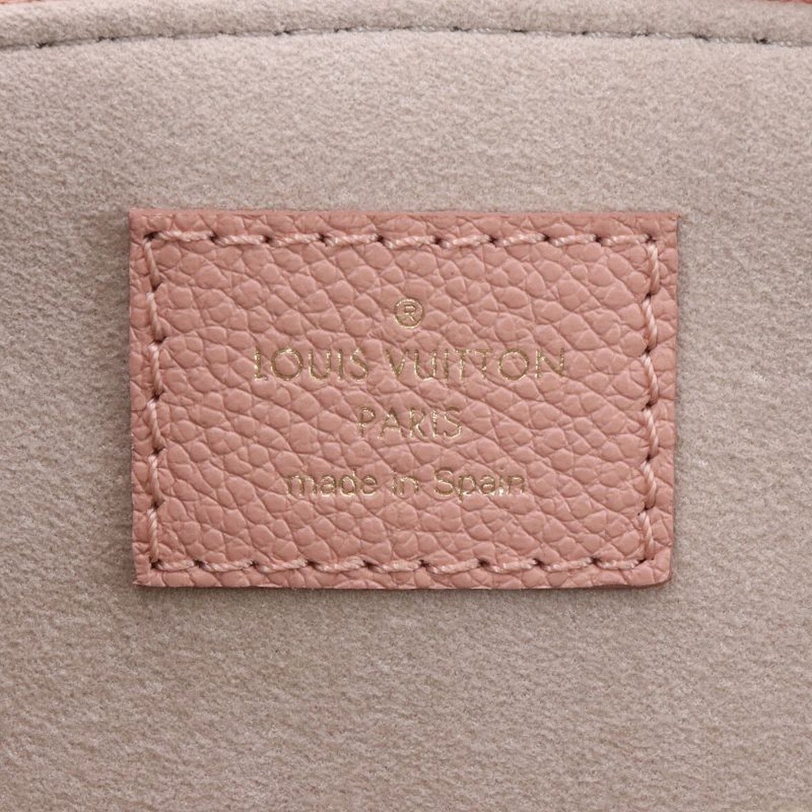 Louis Vuitton Monogram Empreinte Petit Palais PM Rose Trianon  