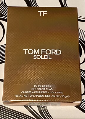 NEU UND VERPACKT Tom Ford Soleil De Feu Augenfarbe Quad 01 Island Haze 74 £