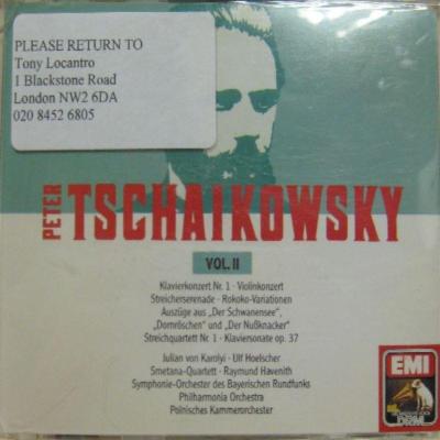 Tschaikowsky(4CD Album)Vol.II-EMI-Germany-VG