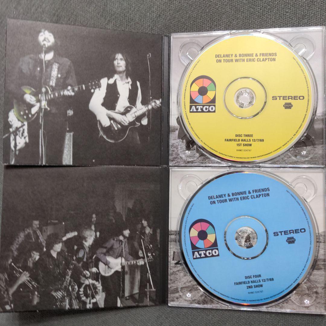 洋楽 Delaney & Bonnie & Friends on Tour 4CD DELANEY & BONNIE AND FRIENDS on Tour With ERIC CLAPTON