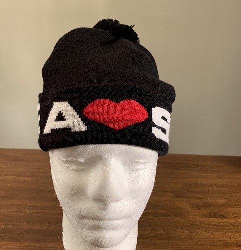 SUPREME/ LOVE SUPREME BEANIE BLACK OS 