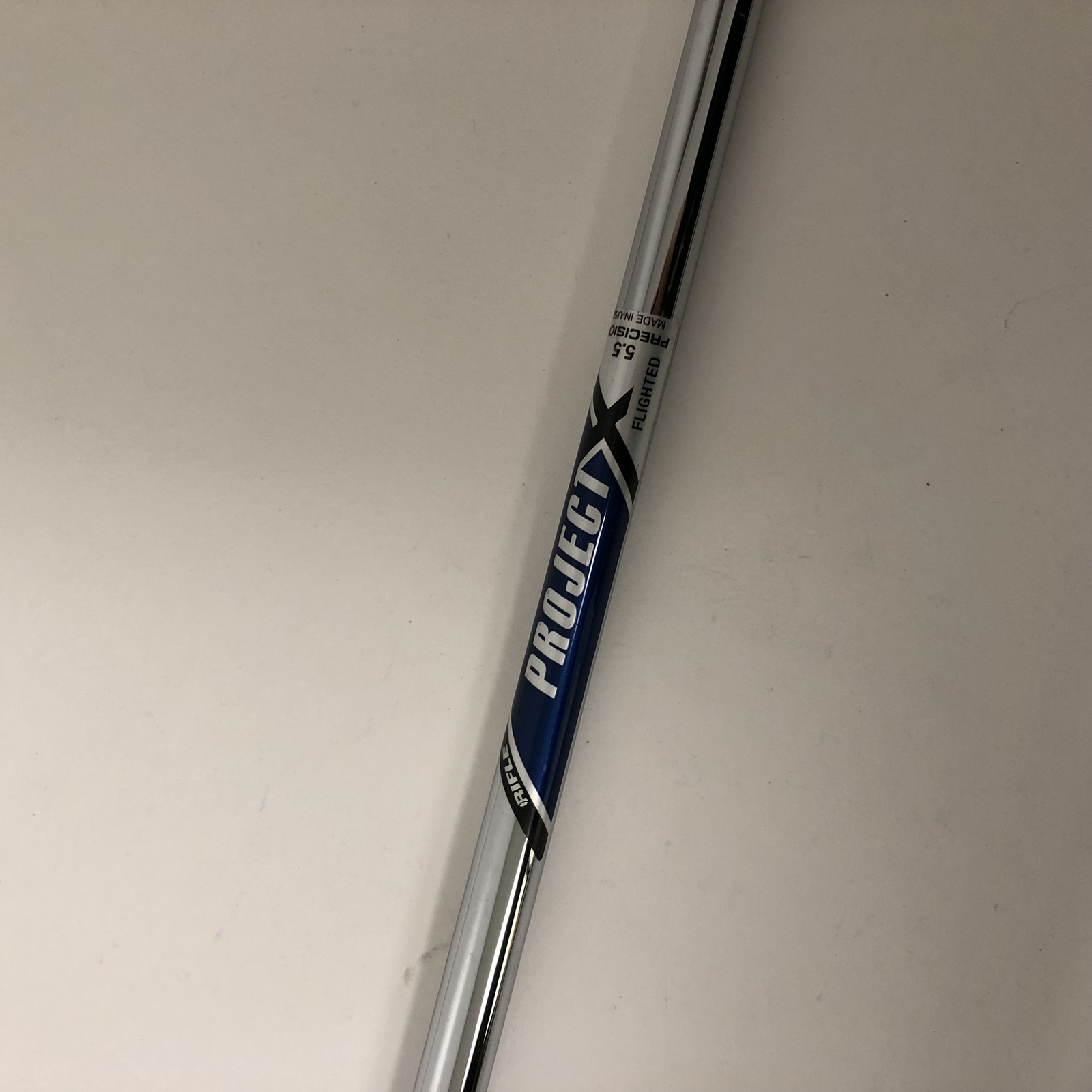 NEW Steel Project X Flighted 5.5 Firm Flex Iron Shafts .355 (see drop