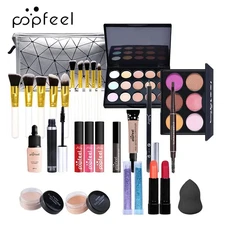 Makeup Kit Full Set All in One Eye Shadow Brow Liner Mascara Gift Women Cosmetic