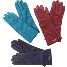 Coach 82835 Women's Colored Leather Cashmere Lined Classic Everyday Wrist Glove