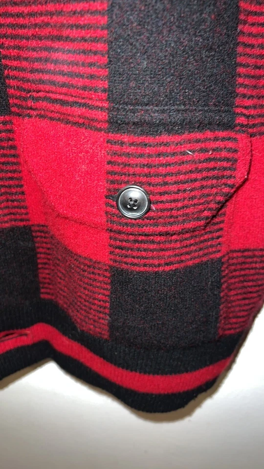 Lana a cuadros Ralph Lauren RRL Buffalo. Med. País. Western Double R L Foto 4 de 4