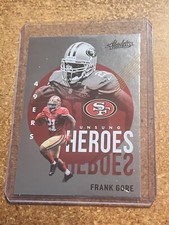 2021 Panini Absolute Football Unsung Heroes # UH18 Frank Gore