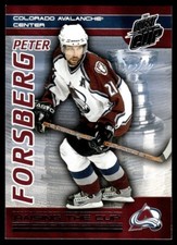 2003-04 Pacific Quest for the Cup Raising Peter Forsberg Colorado Avalanche #3
