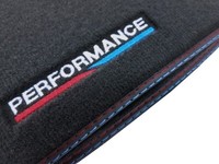 2 Hintere Performance FußMatten FüR BMW 7Er E38 Bj.94-01 Limo Kurze Version