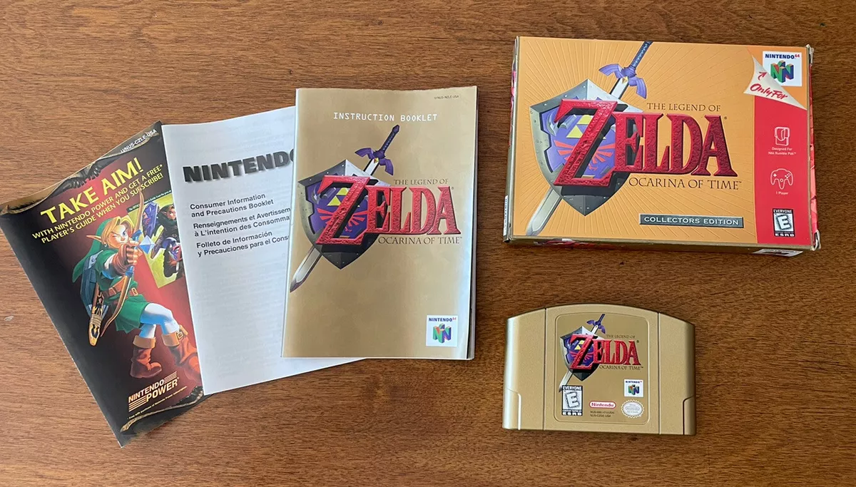 Legend of Zelda: Ocarina of Time - Gold Collector's Edition (N64, 1998)