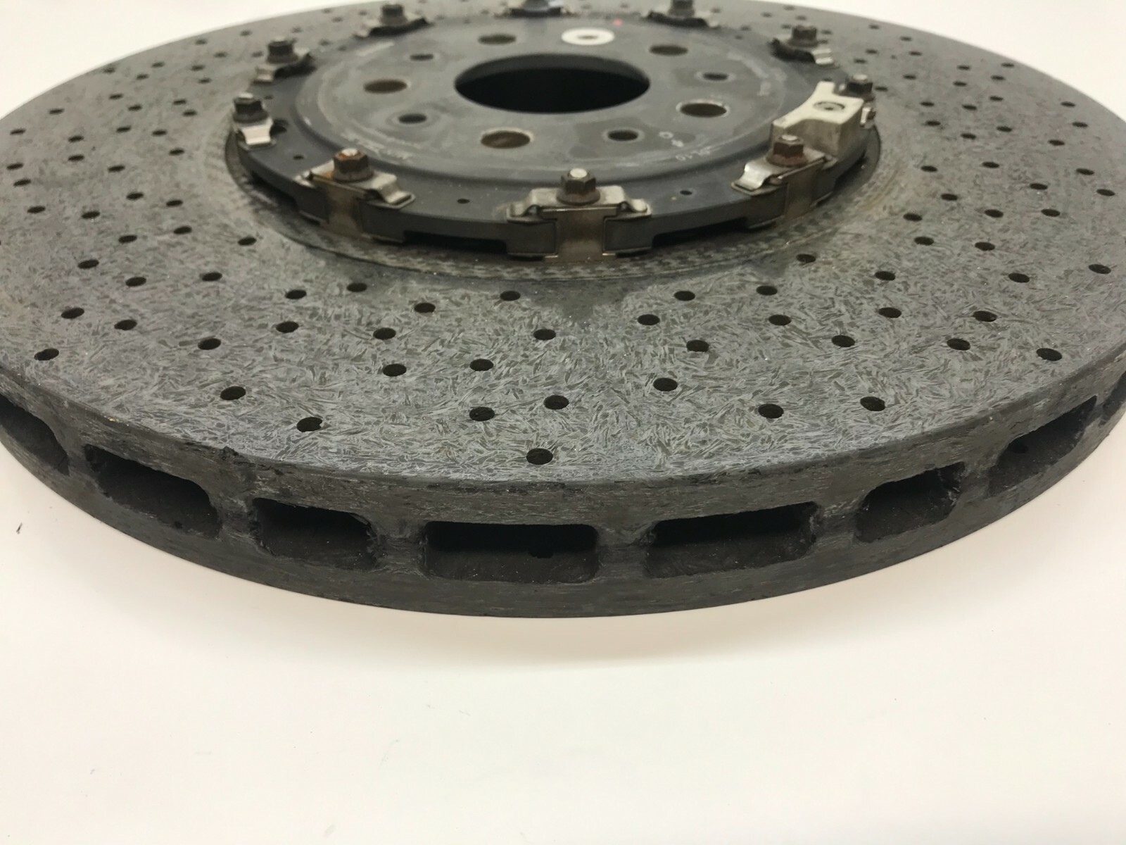 FERRARI 458 ITALIA SPIDER FRONT CARBON CERAMIC BRAKE DISC OEM 271715 304562 #1