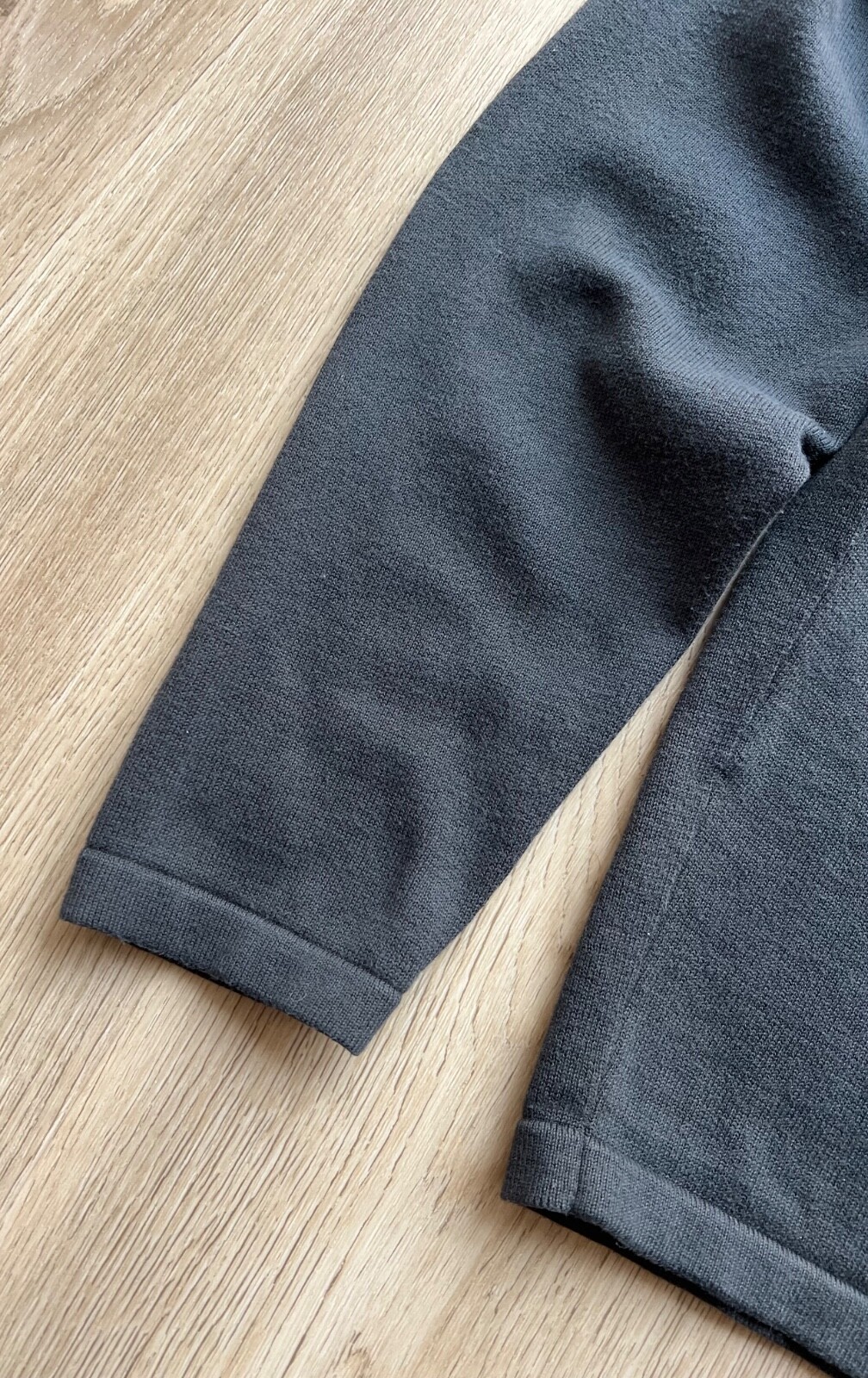 Maglione vintage Yves Saint Laurent YSL grigio cotone