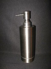 BRUSHED METAL SOAP DISPENSER