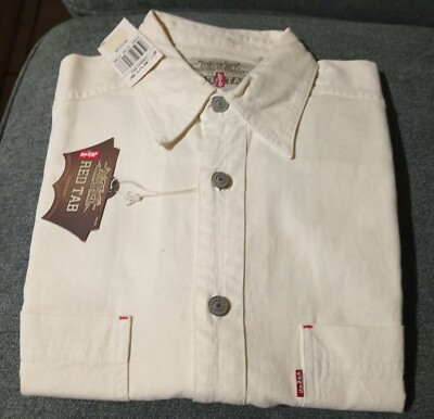 LEVIS Vintage RED TAB, New With Tags, Off White Color.